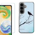 thumbnail image 1 of Phone Case for Samsung Galaxy A37 5G, with Screen Protector, by OneToughShield - Bird at Dawn, 1 of 5