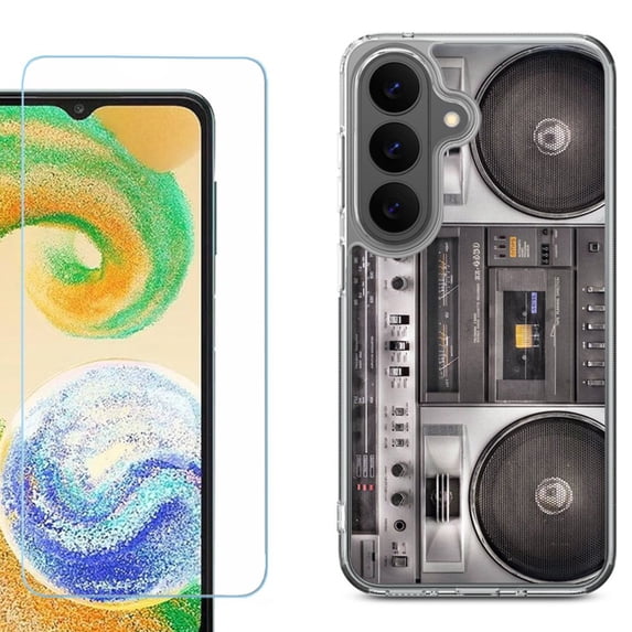 Phone Case for Samsung Galaxy A37 5G, with Screen Protector, by OneToughShield - Boombox