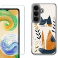 thumbnail image 1 of Phone Case for Samsung Galaxy A37 5G, with Screen Protector, by OneToughShield - Calm Cat, 1 of 5