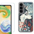 thumbnail image 1 of Phone Case for Samsung Galaxy A37 5G, with Screen Protector, by OneToughShield - Calm Husky, 1 of 5