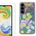 thumbnail image 1 of Phone Case for Samsung Galaxy A37 5G, with Screen Protector, by OneToughShield - Chrysanthemums, 1 of 5