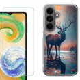 thumbnail image 1 of Phone Case for Samsung Galaxy A37 5G, with Screen Protector, by OneToughShield - Deer Autumn, 1 of 5