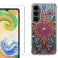 thumbnail image 1 of Phone Case for Samsung Galaxy A37 5G, with Screen Protector, by OneToughShield - Doodle Art, 1 of 5