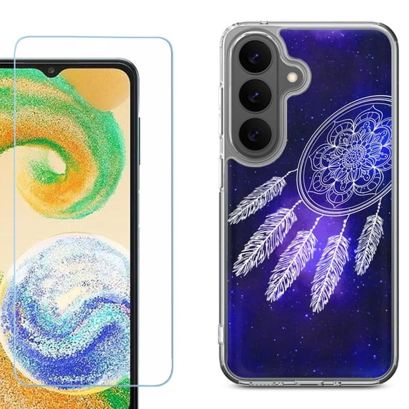 Phone Case for Samsung Galaxy A37 5G, with Screen Protector, by OneToughShield - Dream Catcher