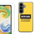 thumbnail image 1 of Phone Case for Samsung Galaxy A37 5G, with Screen Protector, by OneToughShield - Laughter, 1 of 5