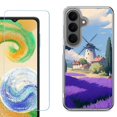 thumbnail image 1 of Phone Case for Samsung Galaxy A37 5G, with Screen Protector, by OneToughShield - Lavender Field, 1 of 5