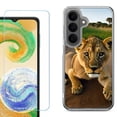 thumbnail image 1 of Phone Case for Samsung Galaxy A37 5G, with Screen Protector, by OneToughShield - Lion Cub, 1 of 5