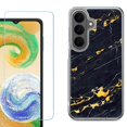 thumbnail image 1 of Phone Case for Samsung Galaxy A37 5G, with Screen Protector, by OneToughShield - Marble / Lava, 1 of 5