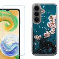 thumbnail image 1 of Phone Case for Samsung Galaxy A37 5G, with Screen Protector, by OneToughShield - Night Blossom, 1 of 5