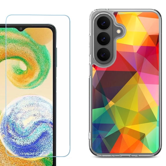 Phone Case for Samsung Galaxy A37 5G, with Screen Protector, by OneToughShield - Polygon