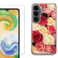 thumbnail image 1 of Phone Case for Samsung Galaxy A37 5G, with Screen Protector, by OneToughShield - Rose Bouquet, 1 of 5