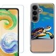 thumbnail image 1 of Phone Case for Samsung Galaxy A37 5G, with Screen Protector, by OneToughShield - Sea Turtle Beach, 1 of 5
