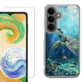 thumbnail image 1 of Phone Case for Samsung Galaxy A37 5G, with Screen Protector, by OneToughShield - Sea Turtle Undersea, 1 of 5