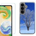 thumbnail image 1 of Phone Case for Samsung Galaxy A37 5G, with Screen Protector, by OneToughShield - Snowing Tree, 1 of 5