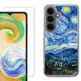 thumbnail image 1 of Phone Case for Samsung Galaxy A37 5G, with Screen Protector, by OneToughShield - Starry Night France, 1 of 5