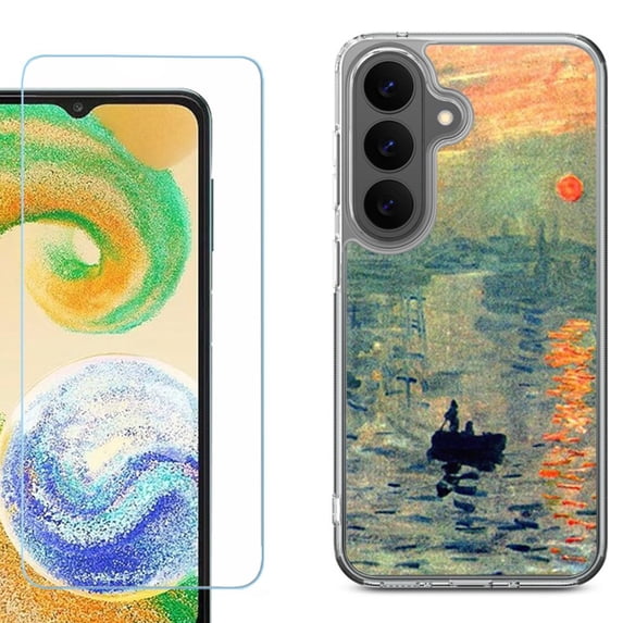 Phone Case for Samsung Galaxy A37 5G, with Screen Protector, by OneToughShield - Sunrise Impression