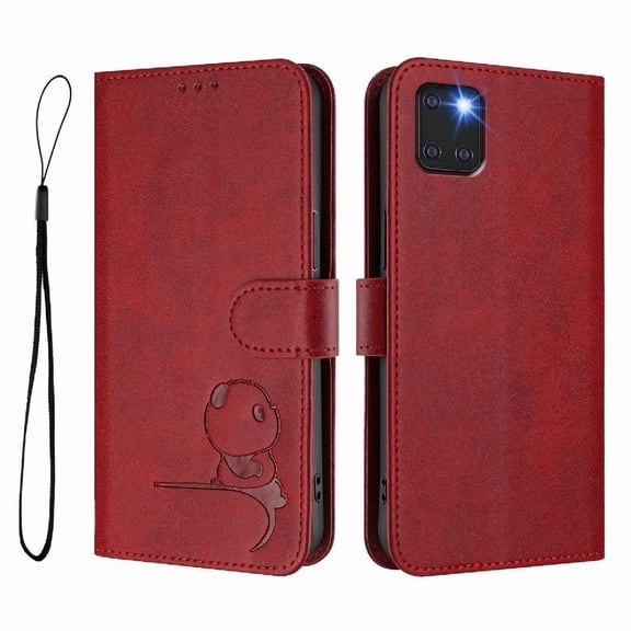 Phone Case for Samsung Galaxy Note 10 Lite Pu Leather Rfid Blocking Flip Folio Card Slots Holder Kickstand Magnetic