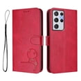 thumbnail image 1 of Phone Case for Samsung Galaxy S21 Ultra Flip Folio Rfid Blocking Pu Leather Card Slots Holder Kickstand Magnetic, 1 of 5