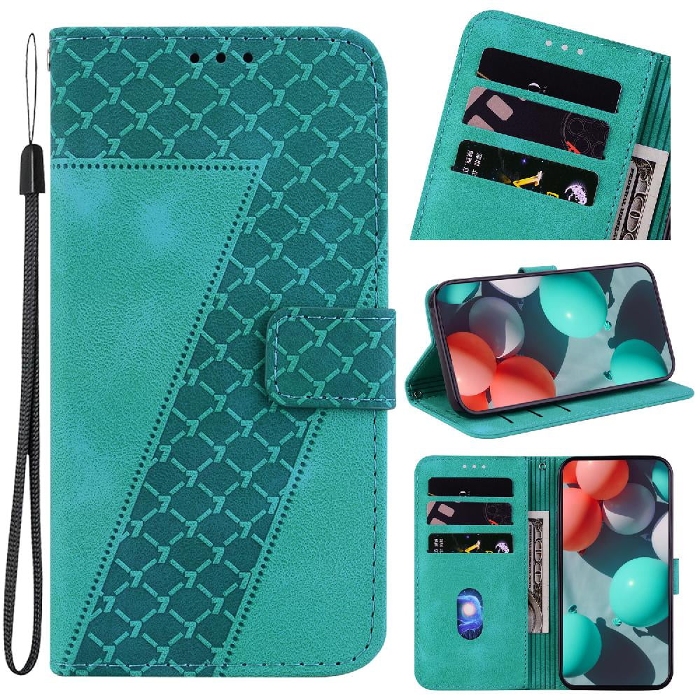 Phone Case for Samsung Galaxy S23 Ultra 5G PU Leather Embossed Pattern ...