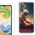 thumbnail image 1 of Phone Case for Samsung Galaxy S26 5G, with Screen Protector, by OneToughShield - Astronaut Planting, 1 of 5