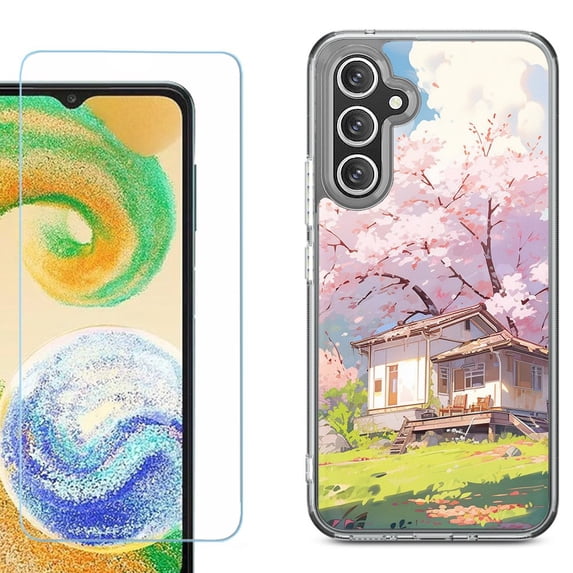Phone Case for Samsung Galaxy S26 5G, with Screen Protector, by OneToughShield - Aura Spring