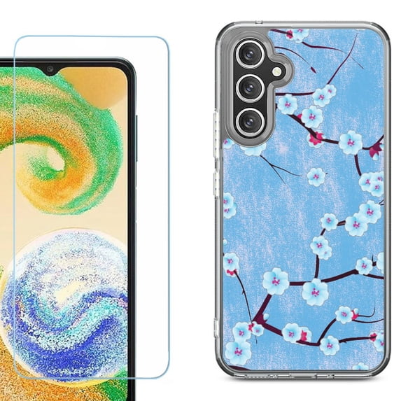 Phone Case for Samsung Galaxy S26 5G, with Screen Protector, by OneToughShield - Blossom Sky