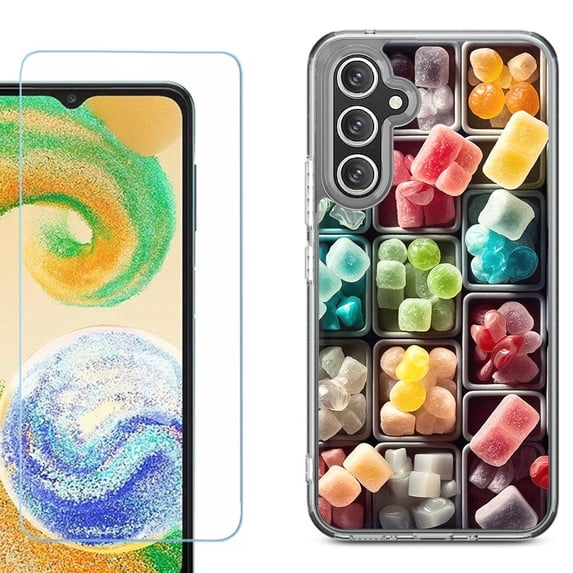 Phone Case for Samsung Galaxy S26 5G, with Screen Protector, by OneToughShield - Candy Box