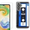 thumbnail image 1 of Phone Case for Samsung Galaxy S26 5G, with Screen Protector, by OneToughShield - Cassette Blue, 1 of 5