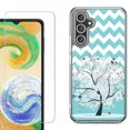 thumbnail image 1 of Phone Case for Samsung Galaxy S26 5G, with Screen Protector, by OneToughShield - Chevron/Tree, 1 of 5