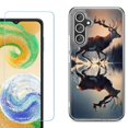 thumbnail image 1 of Phone Case for Samsung Galaxy S26 5G, with Screen Protector, by OneToughShield - Deer Running, 1 of 5