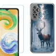 thumbnail image 1 of Phone Case for Samsung Galaxy S26 5G, with Screen Protector, by OneToughShield - Deer Winter, 1 of 5