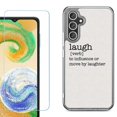 thumbnail image 1 of Phone Case for Samsung Galaxy S26 5G, with Screen Protector, by OneToughShield - Dictionary/Laugh, 1 of 5