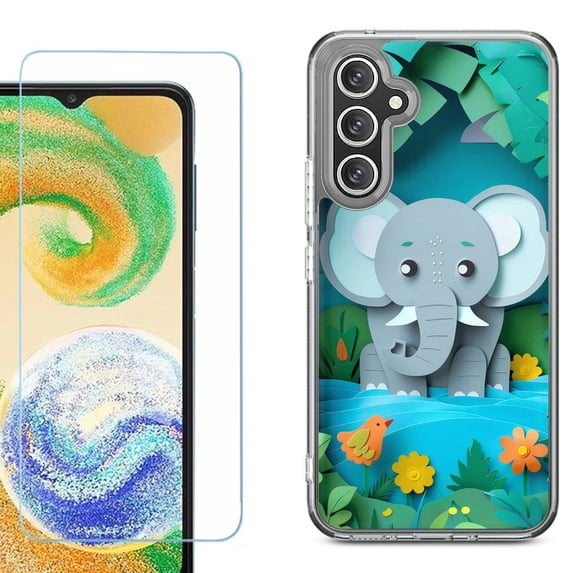 Phone Case for Samsung Galaxy S26 5G, with Screen Protector, by OneToughShield - Elephant Craft