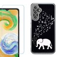 thumbnail image 1 of Phone Case for Samsung Galaxy S26 5G, with Screen Protector, by OneToughShield - Elephant Music, 1 of 5