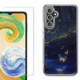 thumbnail image 1 of Phone Case for Samsung Galaxy S26 5G, with Screen Protector, by OneToughShield - Fireflies Butterfly, 1 of 5
