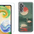 thumbnail image 1 of Phone Case for Samsung Galaxy S26 5G, with Screen Protector, by OneToughShield - Flamingo Sunset, 1 of 5