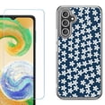 thumbnail image 1 of Phone Case for Samsung Galaxy S26 5G, with Screen Protector, by OneToughShield - Flower/Blue, 1 of 5