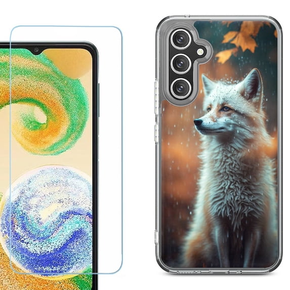 Phone Case for Samsung Galaxy S26 5G, with Screen Protector, by OneToughShield - Fox Autumn