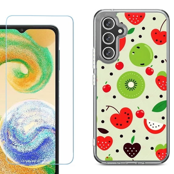 Phone Case for Samsung Galaxy S26 5G, with Screen Protector, by OneToughShield - Fruit Mix