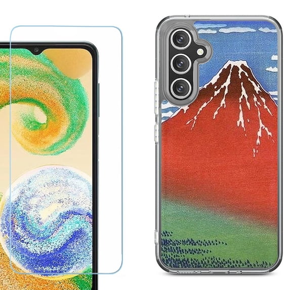 Phone Case for Samsung Galaxy S26 5G, with Screen Protector, by OneToughShield - Fuji Morning