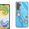 thumbnail image 1 of Phone Case for Samsung Galaxy S26 5G, with Screen Protector, by OneToughShield - Happy Turtle, 1 of 5