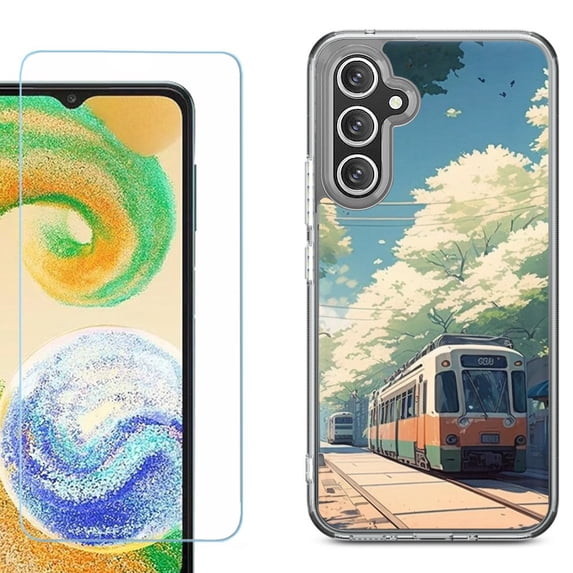 Phone Case for Samsung Galaxy S26 5G, with Screen Protector, by OneToughShield - Kyoto Summer