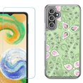 thumbnail image 1 of Phone Case for Samsung Galaxy S26 5G, with Screen Protector, by OneToughShield - Leaf Pink Green, 1 of 5
