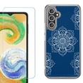 thumbnail image 1 of Phone Case for Samsung Galaxy S26 5G, with Screen Protector, by OneToughShield - Mandala / Blue, 1 of 5