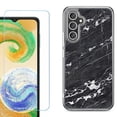 thumbnail image 1 of Phone Case for Samsung Galaxy S26 5G, with Screen Protector, by OneToughShield - Marble B/W, 1 of 5