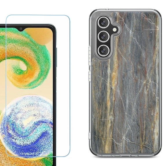 Phone Case for Samsung Galaxy S26 5G, with Screen Protector, by OneToughShield - Marble/Camo