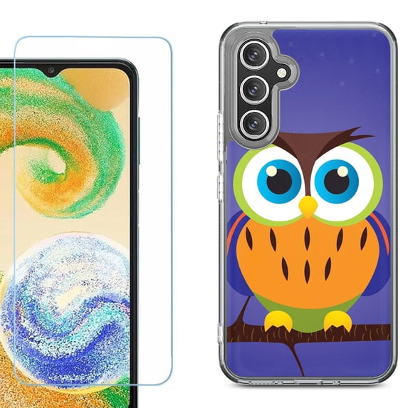 Phone Case for Samsung Galaxy S26 5G, with Screen Protector, by OneToughShield - Night Owl