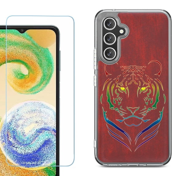 Phone Case for Samsung Galaxy S26 5G, with Screen Protector, by OneToughShield - Night Tiger