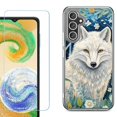 thumbnail image 1 of Phone Case for Samsung Galaxy S26 5G, with Screen Protector, by OneToughShield - Playful Wolf, 1 of 5