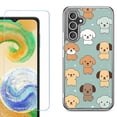 thumbnail image 1 of Phone Case for Samsung Galaxy S26 5G, with Screen Protector, by OneToughShield - Puppies, 1 of 5